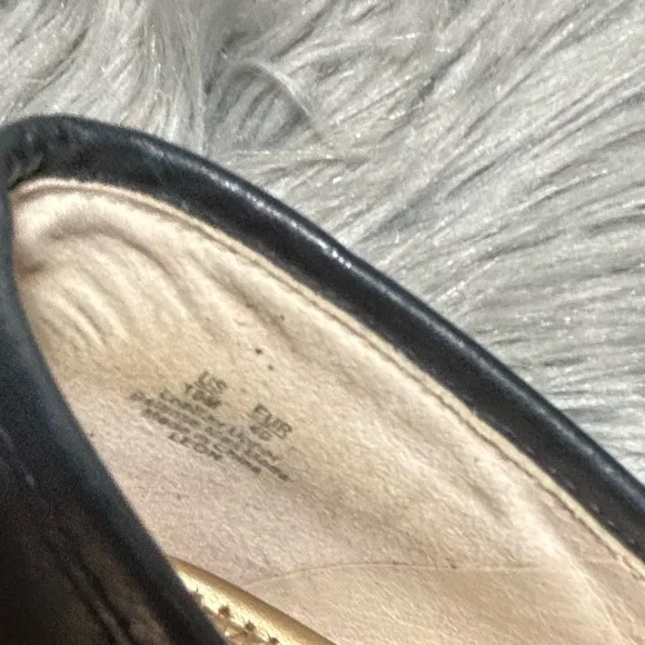 Sam Edelman Women's Leon Black Leather Loafers Size 10