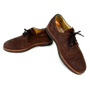 Samuel Hubbard Bucks Mens Size 10 Oxfords Shoes Brown Suede M2160-081
