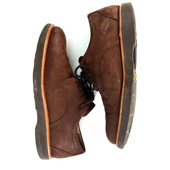 Samuel Hubbard Bucks Mens Size 10 Oxfords Shoes Brown Suede M2160-081
