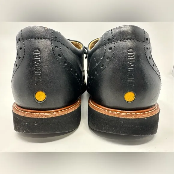 Samuel Hubbard 'Market Cap' Black Leather Comfort Dress Shoes Vibram Soles 11.5