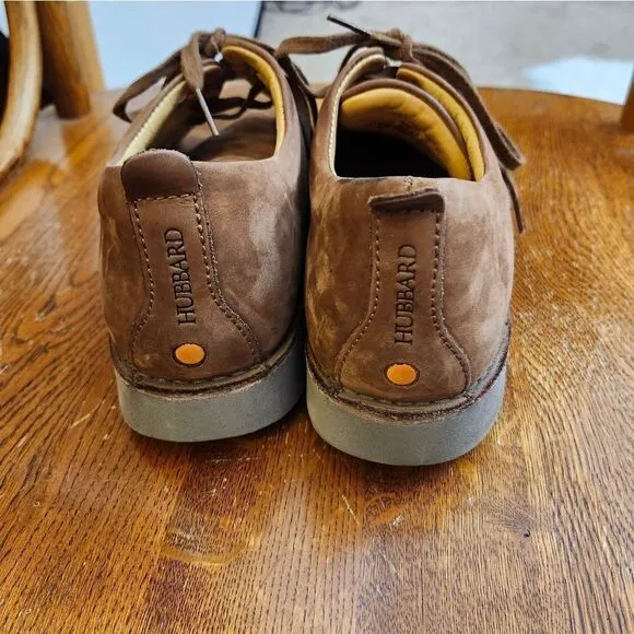 Samuel Hubbard suede lace-up Oxford shoes