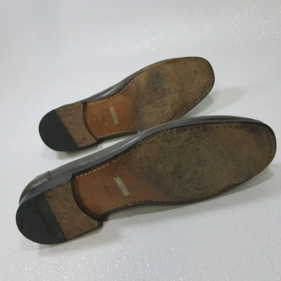 Sandro Moscoloni Made in Spain Lizard Leather Dress Moccasins Shoes Men's 11 D
