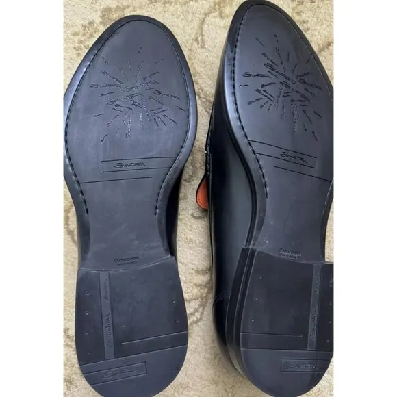 Santoni Faith Leather Loafers
