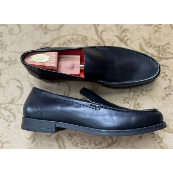 Santoni Faith Leather Loafers