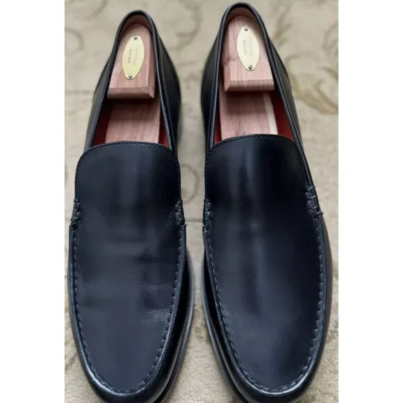 Santoni Faith Leather Loafers