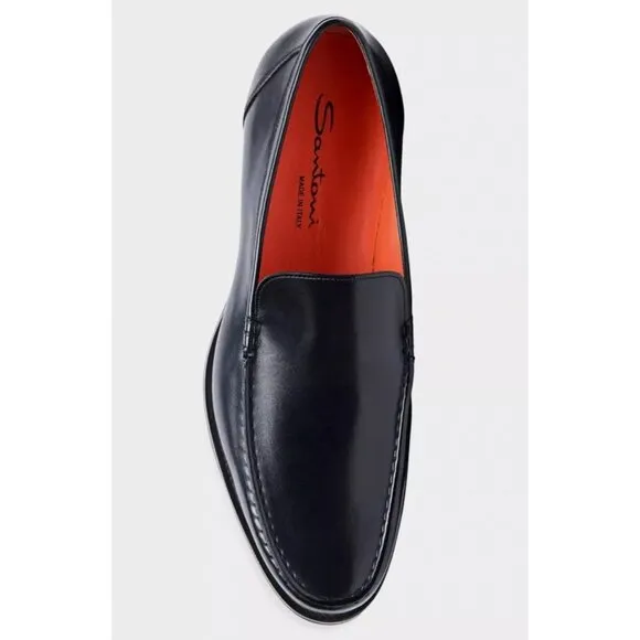 Santoni Faith Leather Loafers