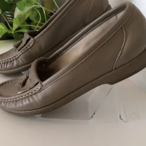 SAS San Antonio Shoes Taupe Loafers  Size 7.5
