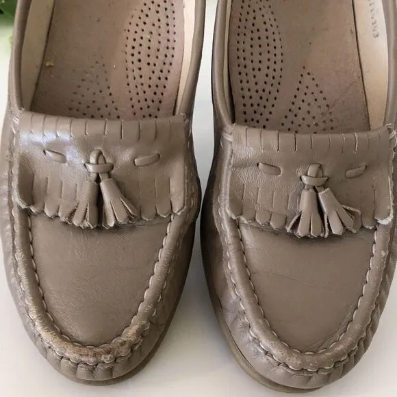 SAS San Antonio Shoes Taupe Loafers  Size 7.5