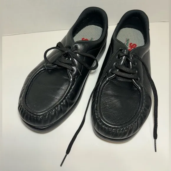 SAS Take Time Black 9W Comfort Shoes USA Handcrafted Gently Worn Women’s