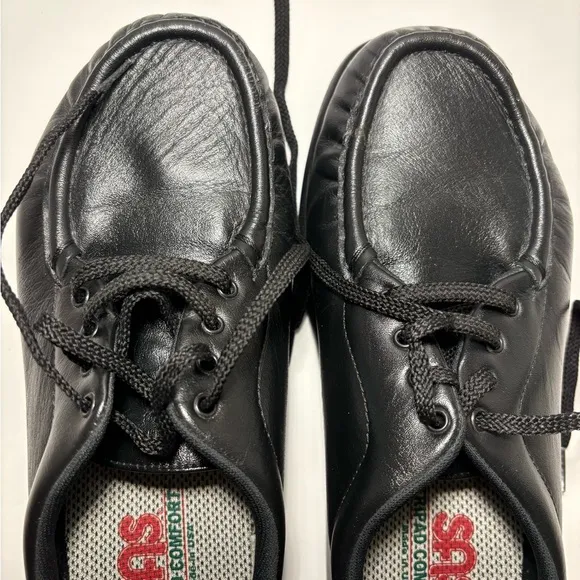 SAS Take Time Black 9W Comfort Shoes USA Handcrafted Gently Worn Women’s