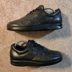 SAS Time Out Shoes Mens Size 10.5 S Black Sneaker Oxford Leather Comfort