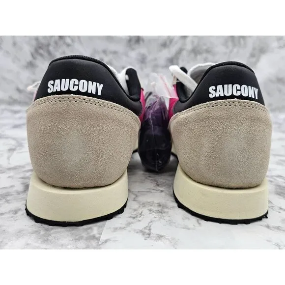 Saucony DXN Trainer Vintage Tan/Purple Men's Running Shoes Size 9.5