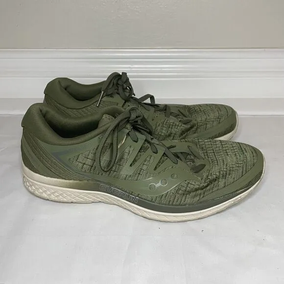 Saucony Freedom ISO 2 Everun Athletic Sneakers Running Shoes Green Men 10