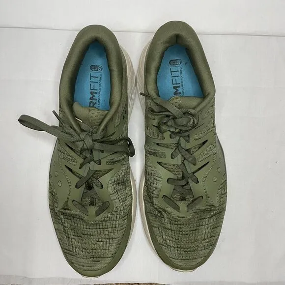 Saucony Freedom ISO 2 Everun Athletic Sneakers Running Shoes Green Men 10