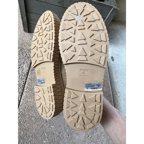 Schutz Viola Weekend Platform Loafer  Womens Shoes Size 10 Nwob