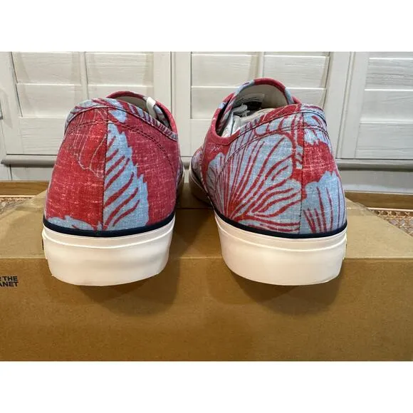SeaVees Mens Legend Reyn Spooner Sneakers Aloha Biscus Spooner Cloth Size 11 NIB