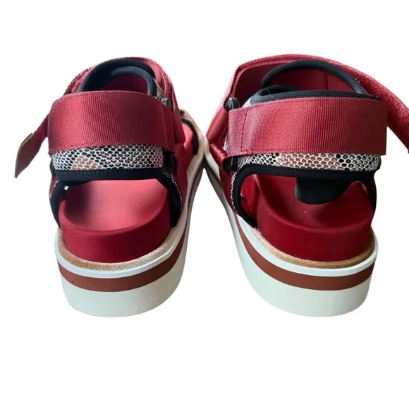 See by Chloe Yumi Ankle Strap Sandals Platform Comfort 39 New with Box