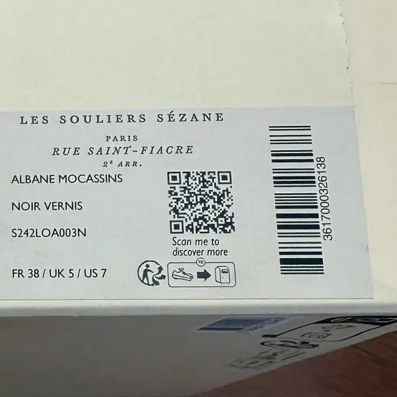 Sezane ALBANE LOAFERS size 38