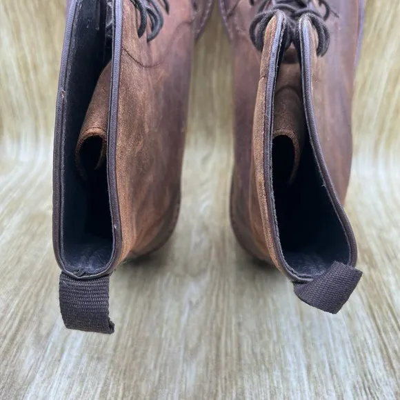 Shoe The Bear Ned Men's Size 11 EU 44 Waxed Suede Brown‎ Ankle Boots Shoes