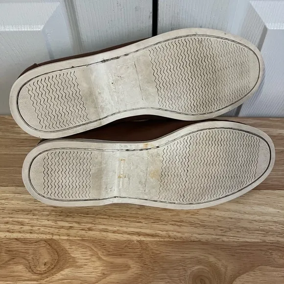 SID MASHBURN shoes Brown Moccasins Loafers Size 8