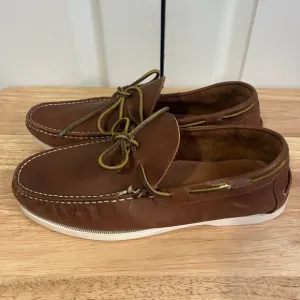SID MASHBURN shoes Brown Moccasins Loafers Size 8