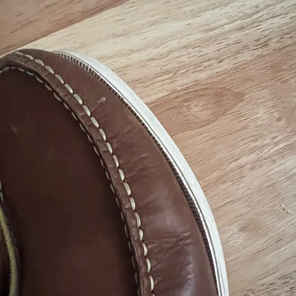 SID MASHBURN shoes Brown Moccasins Loafers Size 8