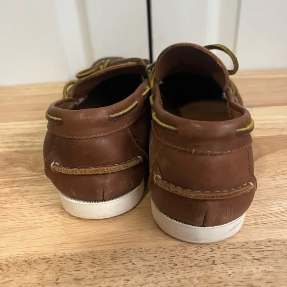 SID MASHBURN shoes Brown Moccasins Loafers Size 8