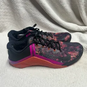Size 13 Nike Men’s Metcon 6 Martian Sunrise Preowned Purple Orange CK9388-003