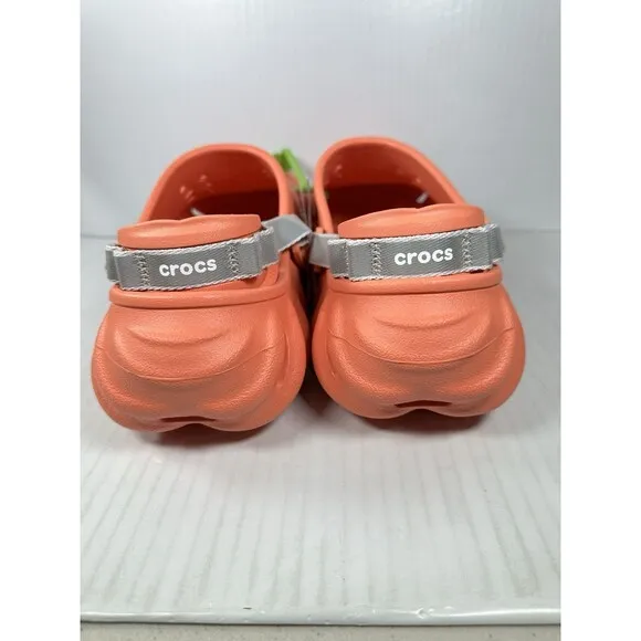 Size 8 Crocs Echo Grapefruit Reflect Backstrap Clog Shoes Comfort Casual Mens