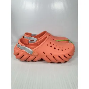 Size 8 Crocs Echo Grapefruit Reflect Backstrap Clog Shoes Comfort Casual Mens