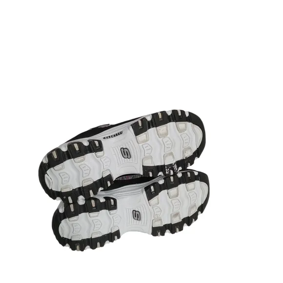 Skechers Black and White Sneakers with Cushioned Sole WOMEN'S SIZE 9 LIKE NEW