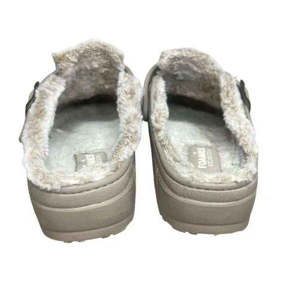 Sketchers Foamies Women’s 9 Cali Breeze 2.0 Lined Slip On Clogs Comfort Shoes