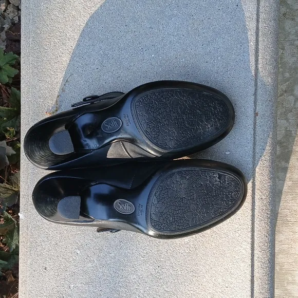 SOFFT MARY JANE Elegant Black Women's Heels SZ 9