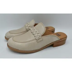 Sofft Womens Size 10 Nels Brushed Light Taupe Mushroom Loafers Mules Shoes
