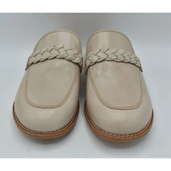 Sofft Womens Size 10 Nels Brushed Light Taupe Mushroom Loafers Mules Shoes