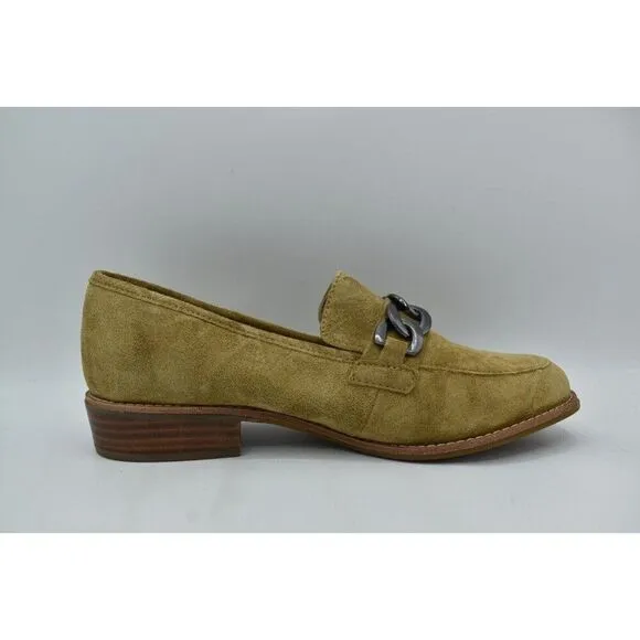 Sofft Womens Size 8.5 Nevara Hazelwood Suede Slip On Loafers Shoes
