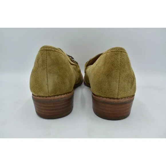 Sofft Womens Size 8.5 Nevara Hazelwood Suede Slip On Loafers Shoes