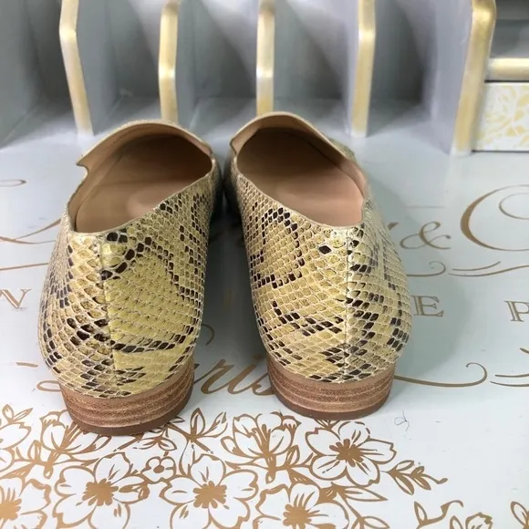 SOLE society snake print Leather shoes