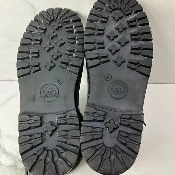 SOREL Gray Suede Duck Boots
