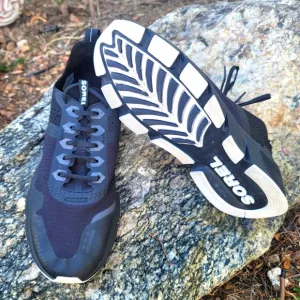 SOREL Kinetic Rush Ripstop City Sneakers Women's 10M black EUC