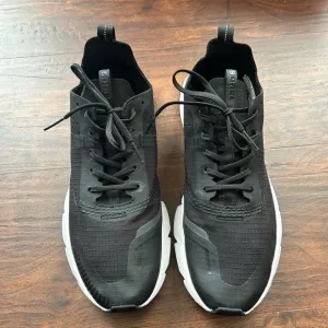 SOREL Men’s Kinetic Rush Ripstop Sneaker Black Running Shoes Size 7 NM-4242-011