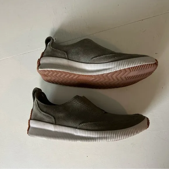 SOREL- Out N About Plus Slip-On Sage Shoes Casual Travel Comfort