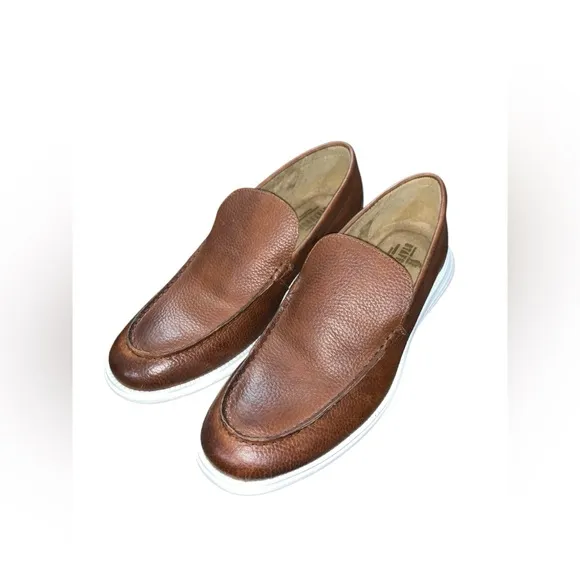 Stafford’s Albert Ortholite Men’s Loafers Shoes Genuine Leather Size 12M