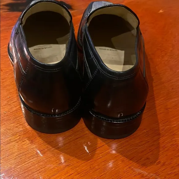 Steve Harvey Black and Gray Men's Loafers