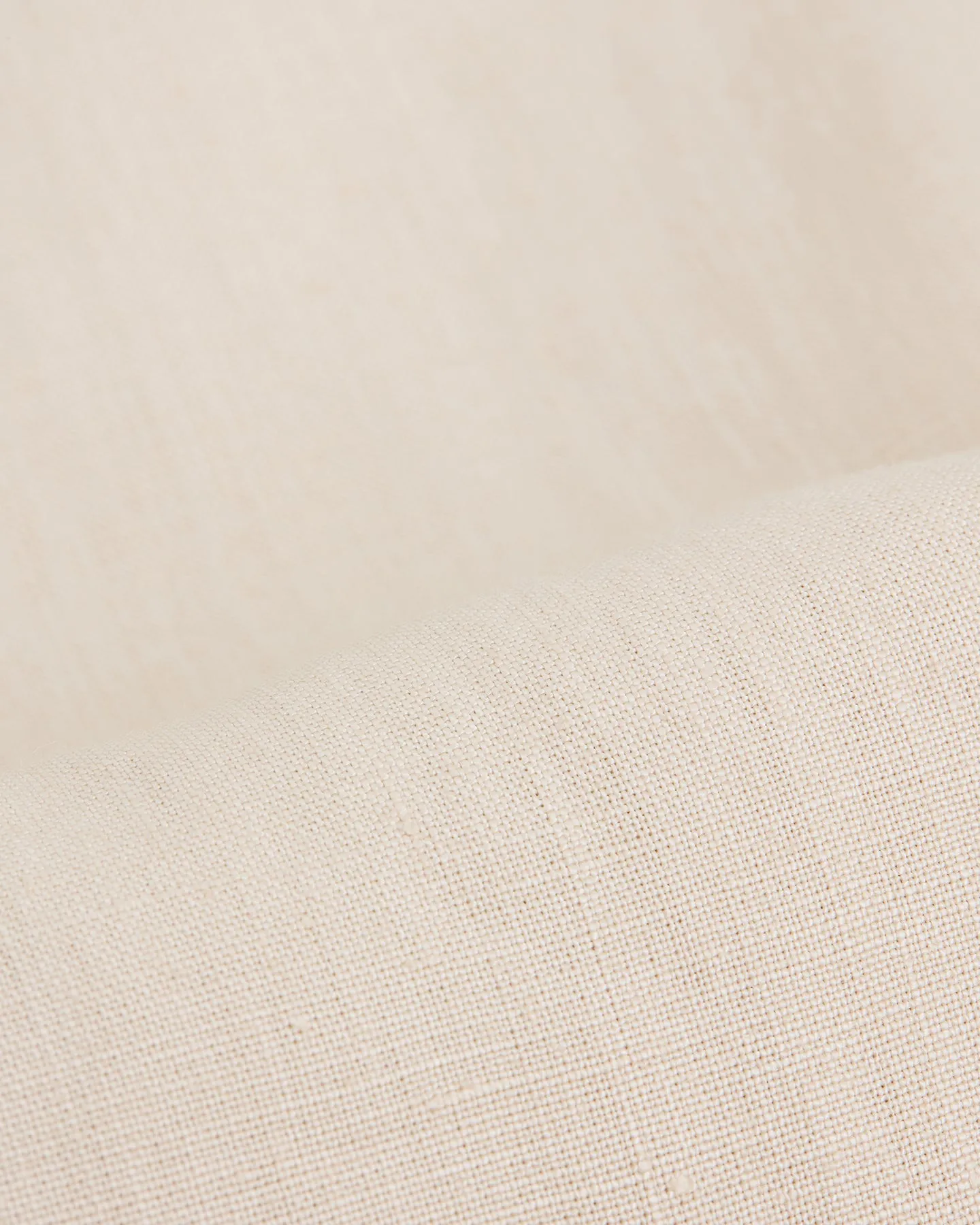 Stone Double Pleat Linen Trousers