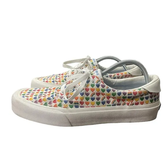 Straye men’s rainbow 🌈 global penetration love wins pride lace up shoes Sz 11.5