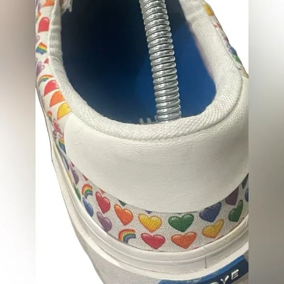 Straye men’s rainbow 🌈 global penetration love wins pride lace up shoes Sz 11.5
