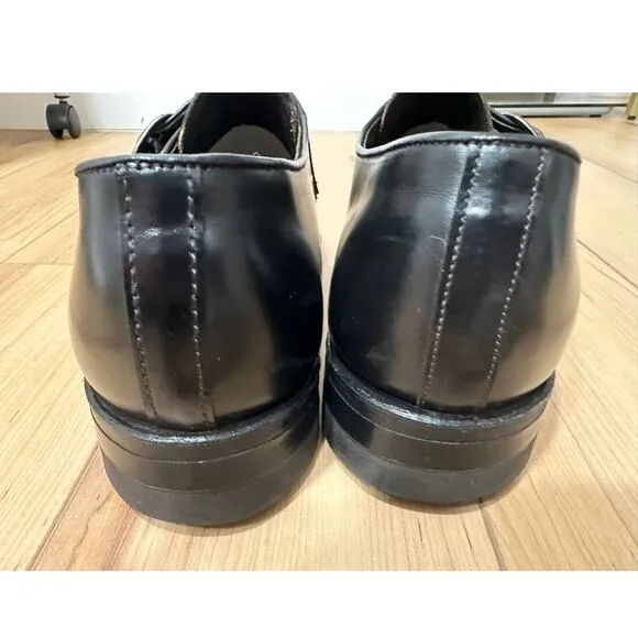 Stuart McGuire Monk Strap Loafers Mens 13  Black Ortho Vent