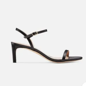 Stuart Weitzman Dancer Elegant Black Strappy Heels