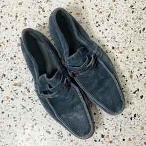 Suede Loafer Slip On Shoe Preppy Mens Size 10.5 STACY ADAMS